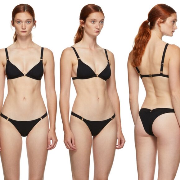 Agent Provocateur Black Malisa Bikini Set - Picture 1 of 5